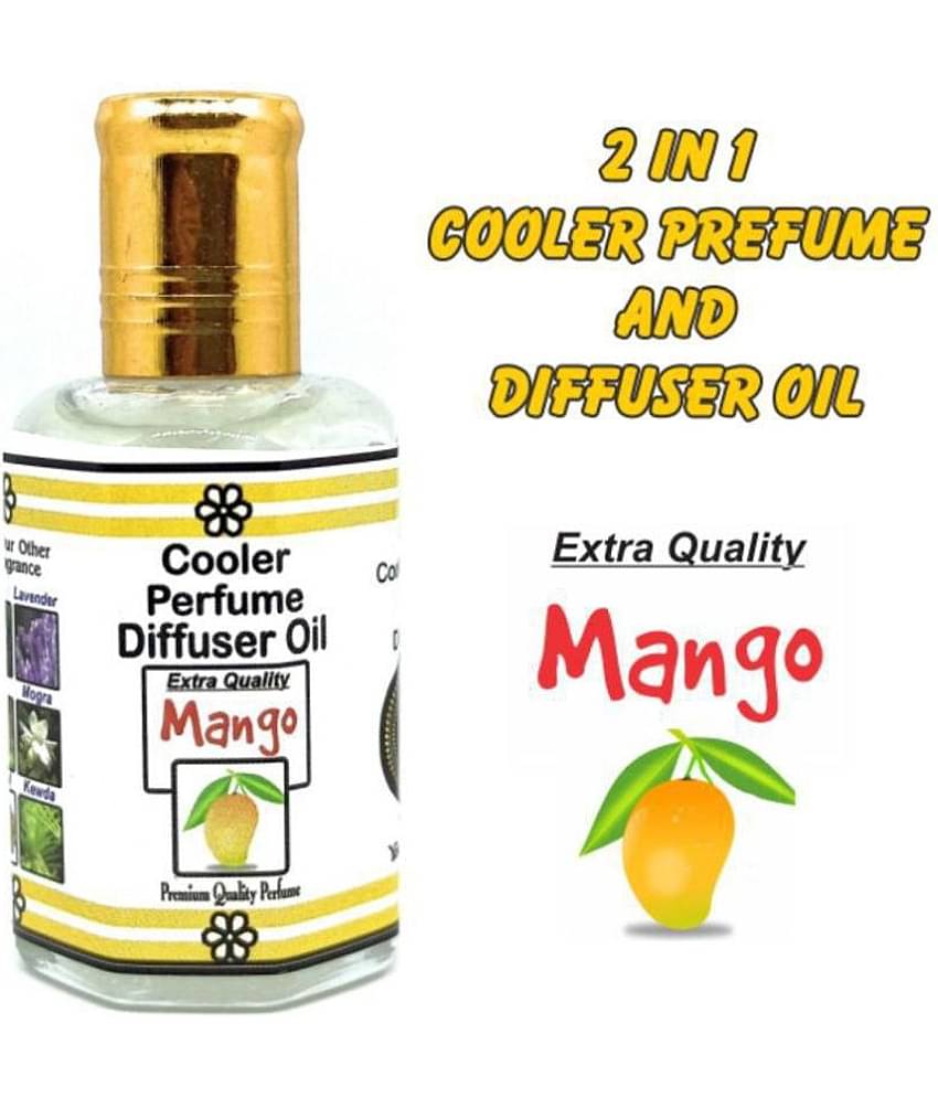 INDRA SUGANDH BHANDAR - Mango Aroma Pure, Natural and Undiluted With Free Dropper 25ml Pack Multipurpose Cooler Perfume Diffuser Oil 25ml