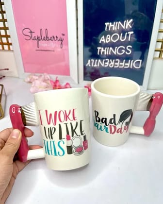 Quirky Mugs-bad hair days
