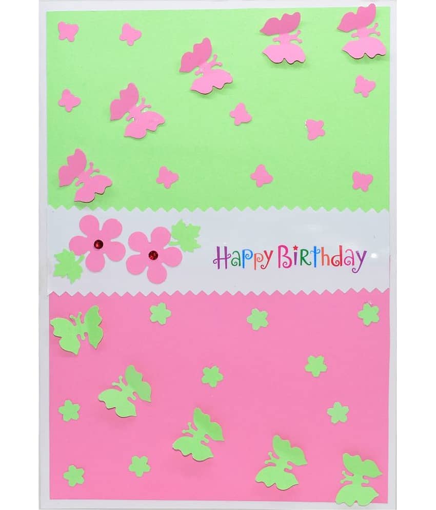 AanyaCentric Handmade Birthday Greeting Card
