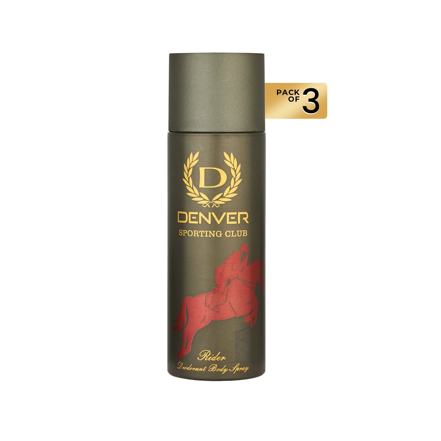 Denver Rider Deodorants 200ml Pack Of 3