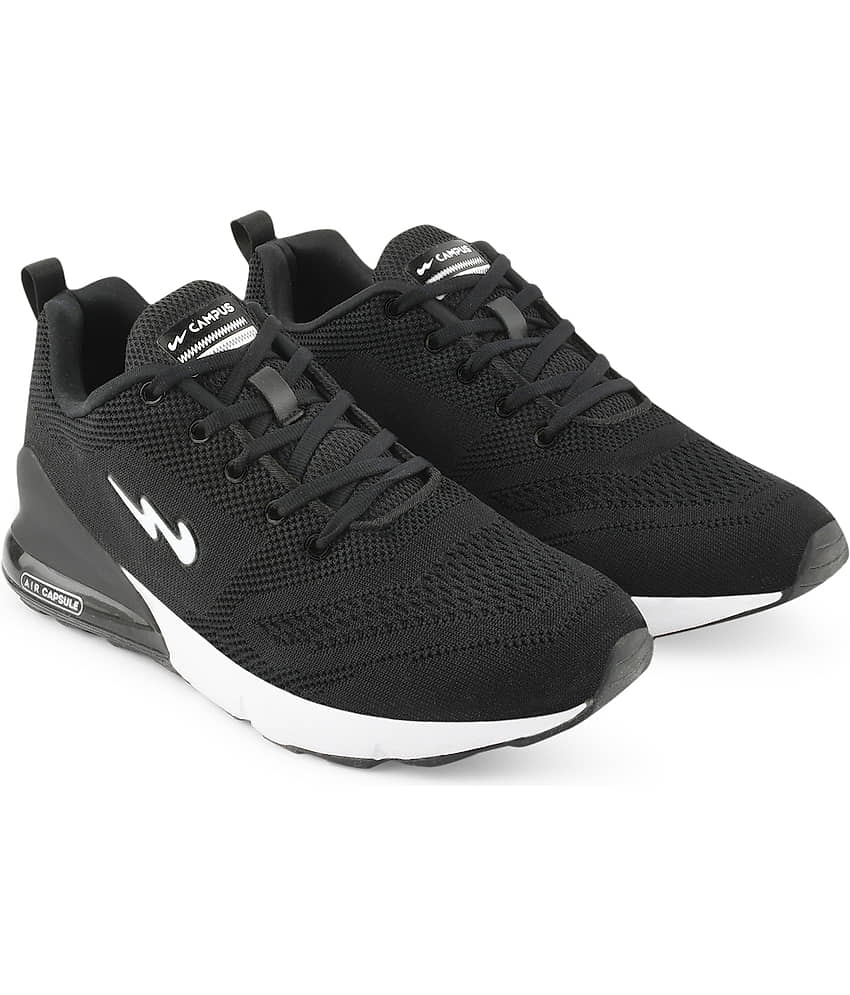 Campus - NORTH PLUS Black Men's Sports Running Shoes