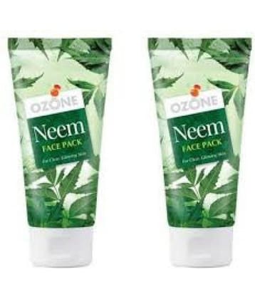 Ozone Neem Face Pack for Fairness, Tanning & Glowing Skin, For Acne & Pimple, 100 g Each (Pack of 2)