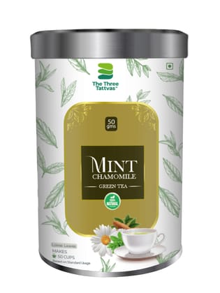 Mint Chamomile Green Tea 50gms Mint Chamomile Green Tea 50gms