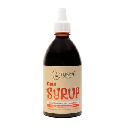 Flyberry Gourmet Medjoul Date Syrup, 700g | Sugarfree | 100% Natural