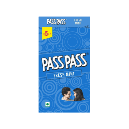 Pass Pass Zipper || Fresh Mint || Pack of 18 || 10.15 Grams Each