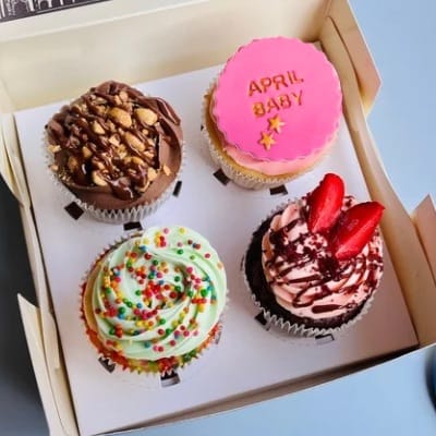 April Baby Cupcake Combo