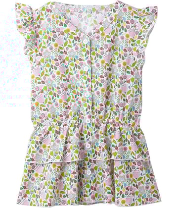 Cub Mcpaws Pack of 1 Girls Rayon Tops ( Multi )