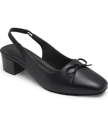 Sneakersvilla Black Women's Mules Heels