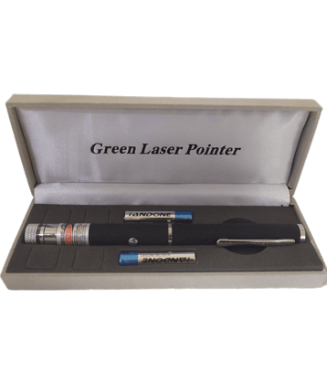 914 YESKART-500mW Green Laser Pointer Party Pen Disco Light 5 Mile powered by 2 x AAA Cell