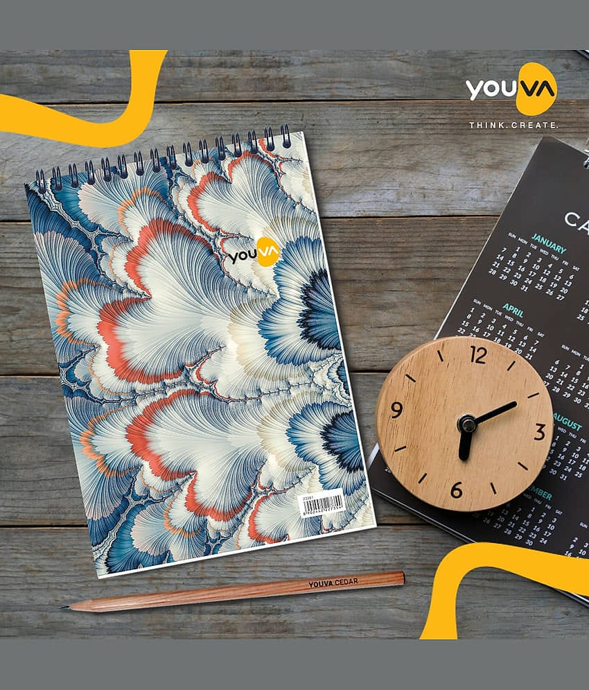 Navneet Youva - Ruled Wire Bound Notebooks ( Pack of 3 )