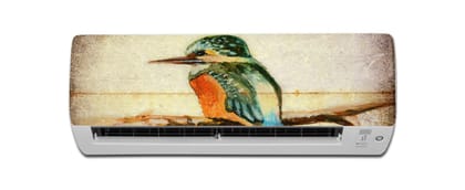 DreamKraft Decorative Peacock AC Sticker Multicolor PVC Vinyl, 30cm X 91cm