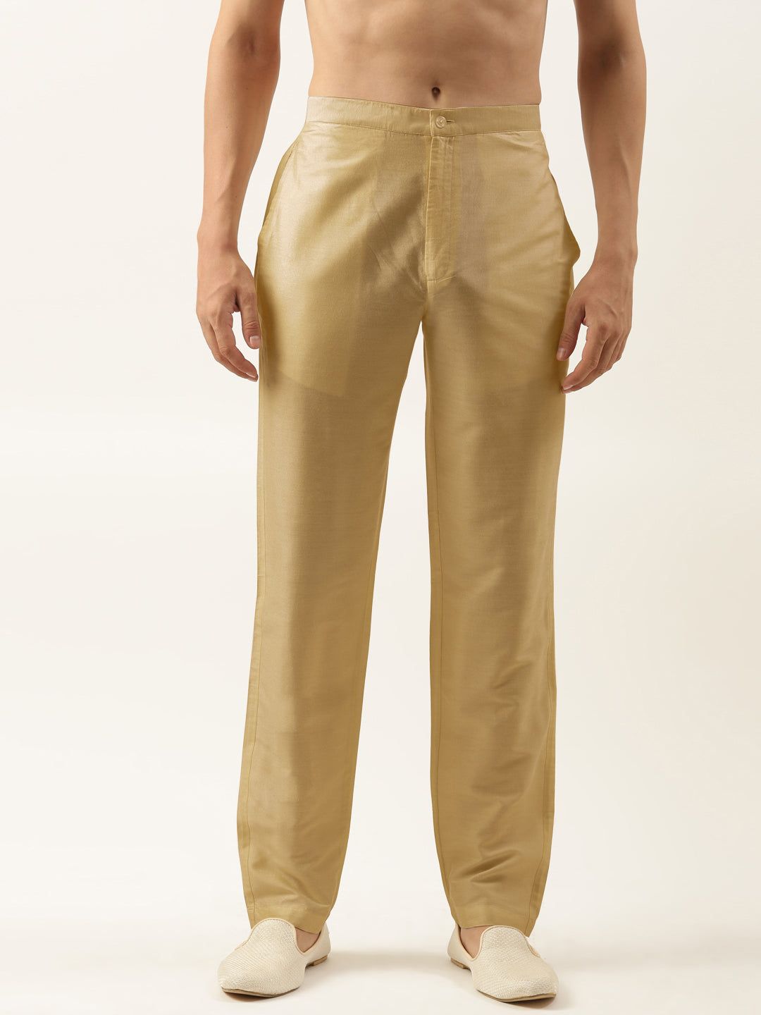 Fawn Cotton Silk Pant Pajama-XS / Waist Size 30
