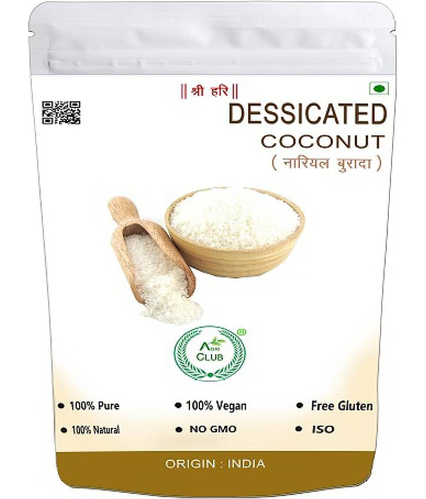 AGRI CLUB Dessicated Coconut Powder, Nariyal Burada, Coconut  Powder 500 gm