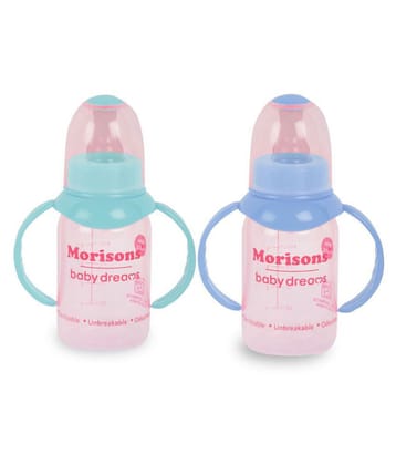 Morisons Baby Dreams - Multicolor 125 ml Feeding Bottle (Pack of 2)