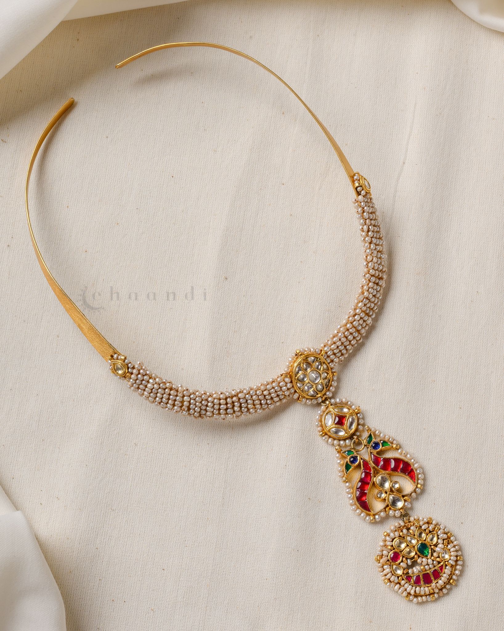 Gold Polish Silver Hasli CHN1705