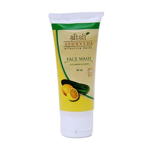 Sri Sri Tattva Face Wash - Cucumber & Lemon, 60 ml