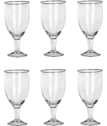 Afast Wine  Glasses Set,  180 ML - (Pack Of 6)