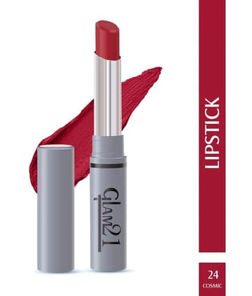 Glam21 Long Lasting NonTransfer Lipstick Creamy Matte Formula matte finish 2.8g Cosmic-24