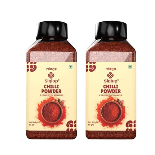 Chilli Powder Jar, 80g | Sinlup (Pack of 2)-Pack of 2
