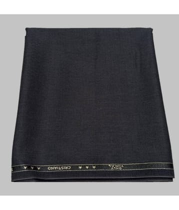 ONLY VIMAL Grey Polyester Blend Men's Unstitched Pant Piece ( Pack of 1 )