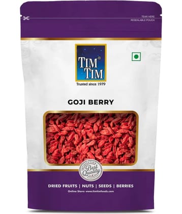 Tim Tim Goji Berries 100g | Premium Dried Goji Berries | Rich in Antioxidants, Vitamins & Fiber | Healthy Superfood Snack