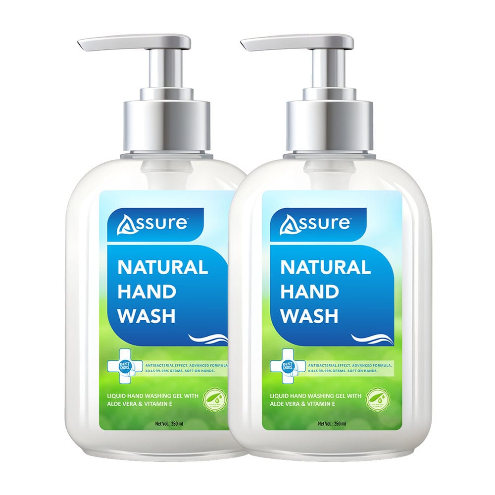 Assure Natural Hand Wash, 250 ml - Pack of 2