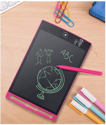 Shuangyou 8.5 Inch Electronic LCD Writing Pad Write Drawing Ruff Tablet Board Notepad Digital for Kids Diary with Pen Best For Birthday Gift  8.5LEDPD01