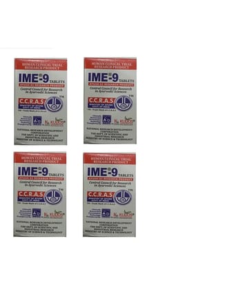 Kudos IME -9 60 Tablets (Combo of 4)