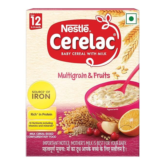 Nestle Cerelac Stage - 4 Multigrain &Fruits