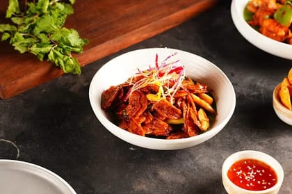 Spicy Lotus Stem Chips