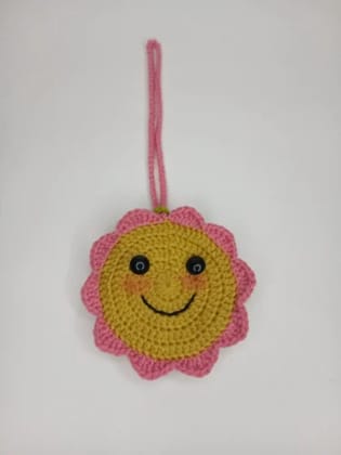Handmade crochet emoji pouch, cute emoji coin pouch, air pods pouch, keychain pouch, bag charm, multi purpose storage  pouch Pack Of 4