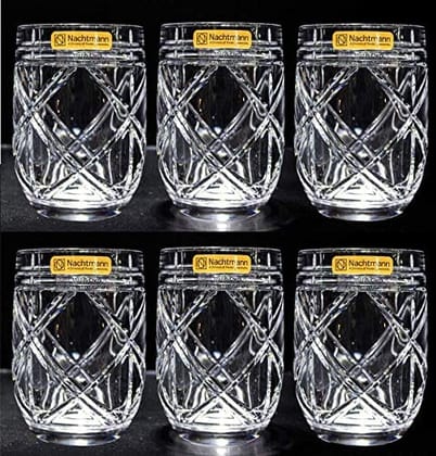 Nachtmann Check Stemless Wine Tumbler 6 Pcs Set - 345 Ml