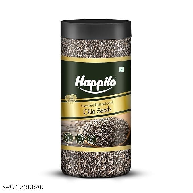 Happilo Premium Chia Seeds 500g Jar