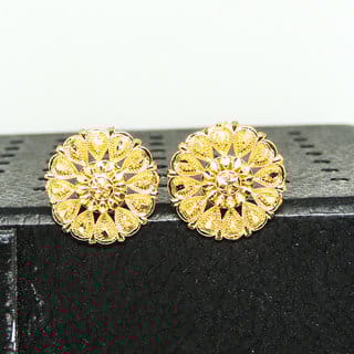 Traditional 1gm gold and micron plated  topps