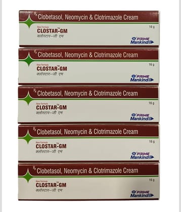 Clostar Face Cream For All Skin Type, 16gm ( Pack of 5)