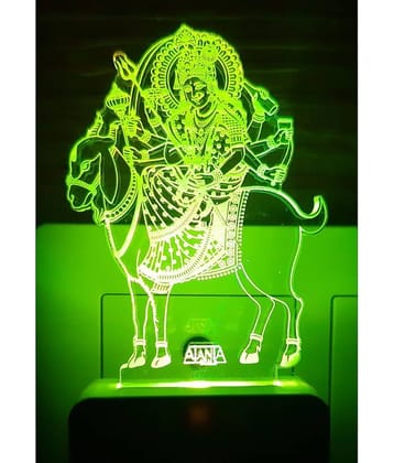 SUPER AJANTA Meladi Ma 2052 Night Lamp Multi - Pack of 1