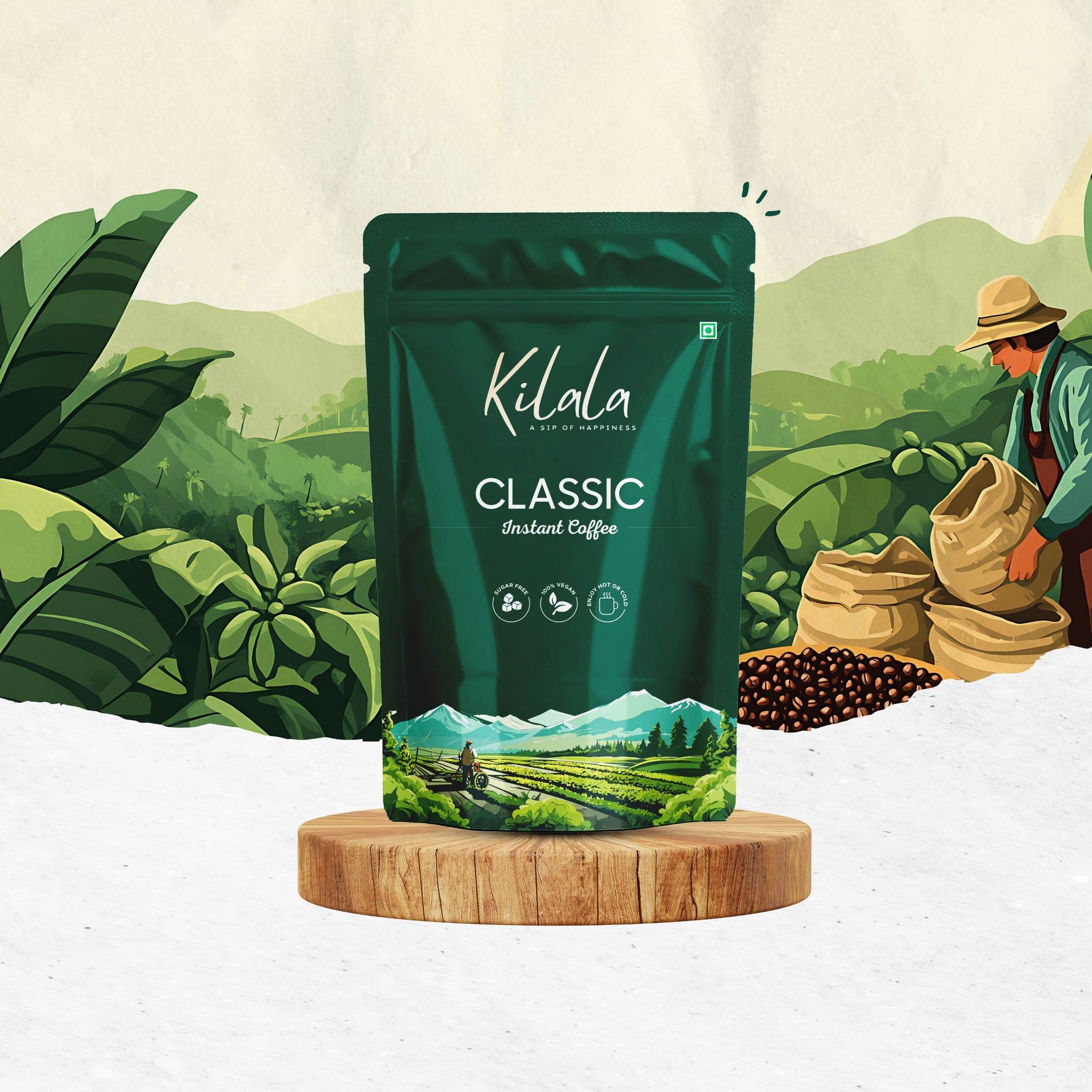 CLASSIC 200GM POUCH | A PREMIUM 70:30 COFFEE BLEND-200gm pouch