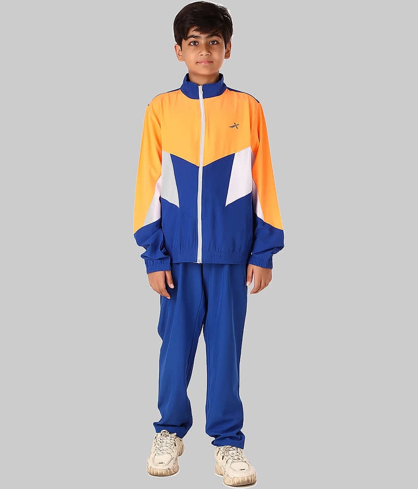 Vector X Pack of 1 Boys Polyester Tracksuit ( Blue )