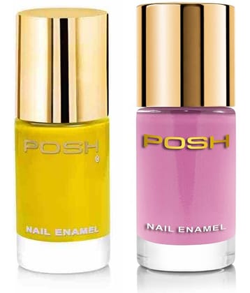 Posh Nail Polish Multi Glossy Pack of 2 9 mL