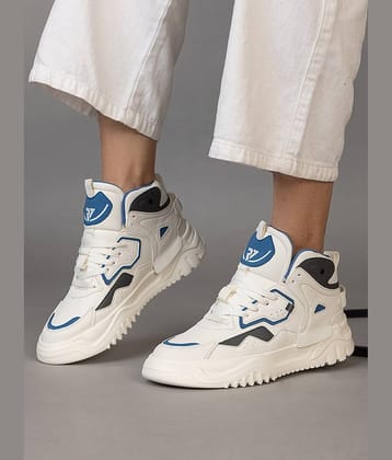 RUN SEVEN ( by GO21 ) Lightweight|Comfort|Trendy|Walking Grey Men's Sneakers