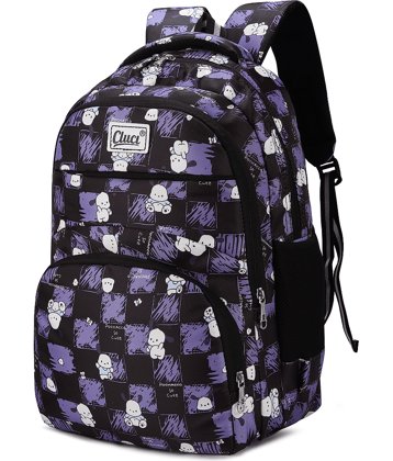 CLUCI 30 Ltrs Polyester Backpack *For Boys & Girls ( Black )