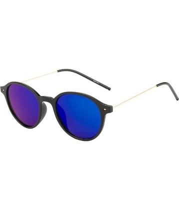 Fair-X Blue Panto Sunglasses ( ZR4421 )