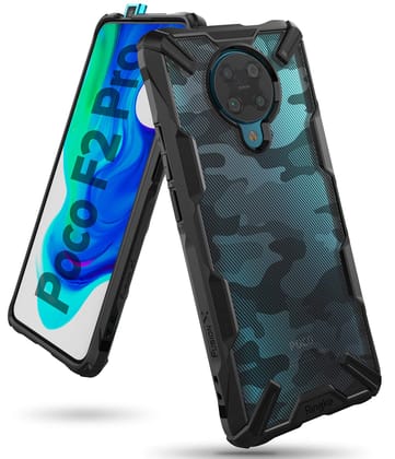 Poco F2 Pro / Redmi K30 Pro Back Cover Case | Fusion X Design - Camo Black
