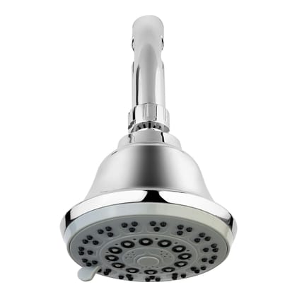 Orvos Overhead multi-function shower, 4x4 inches, RainMist, Chrome plated with high grade Korean ABS material from LG, for high end luxury bathrooms