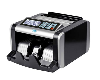 TVS ELECTRONICS CC-232 Classic + Cash Counting Machine | Super Fast Currency Counter at 1000 Notes/Min | Automatic Start, Stop & Clear | UV, MG, MT, IR Sensors for Fake Currency Detection TVS ELECTRONICS CC-232 Classic + Cash Counting Machine | Super Fast Currency Counter at 1000 Notes/Min | Automatic Start, Stop & Clear | UV, MG, MT, IR Sensors for Fake Currency Detection