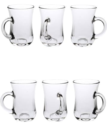 Somil Beer Mug Glasses Set,  100 ML - (Pack Of 6)