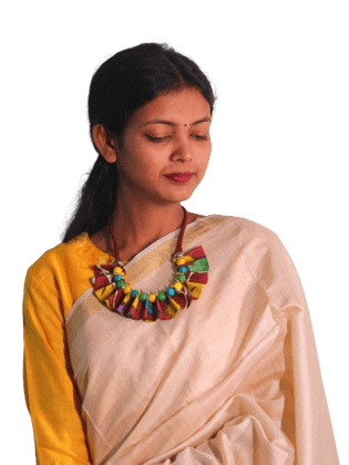 Tisser Black FABRIC JEWELLERY – Premium Handcrafted Eco-Friendly Product