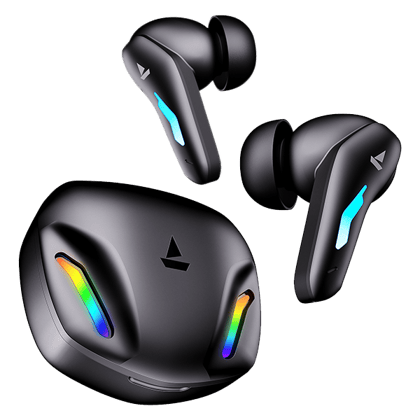 boAt Immortal 100 | Bluetooth Gaming Wireless Earbuds with BEAST Mode, IWP Technology, ENx Technology, 30 Hours Playback