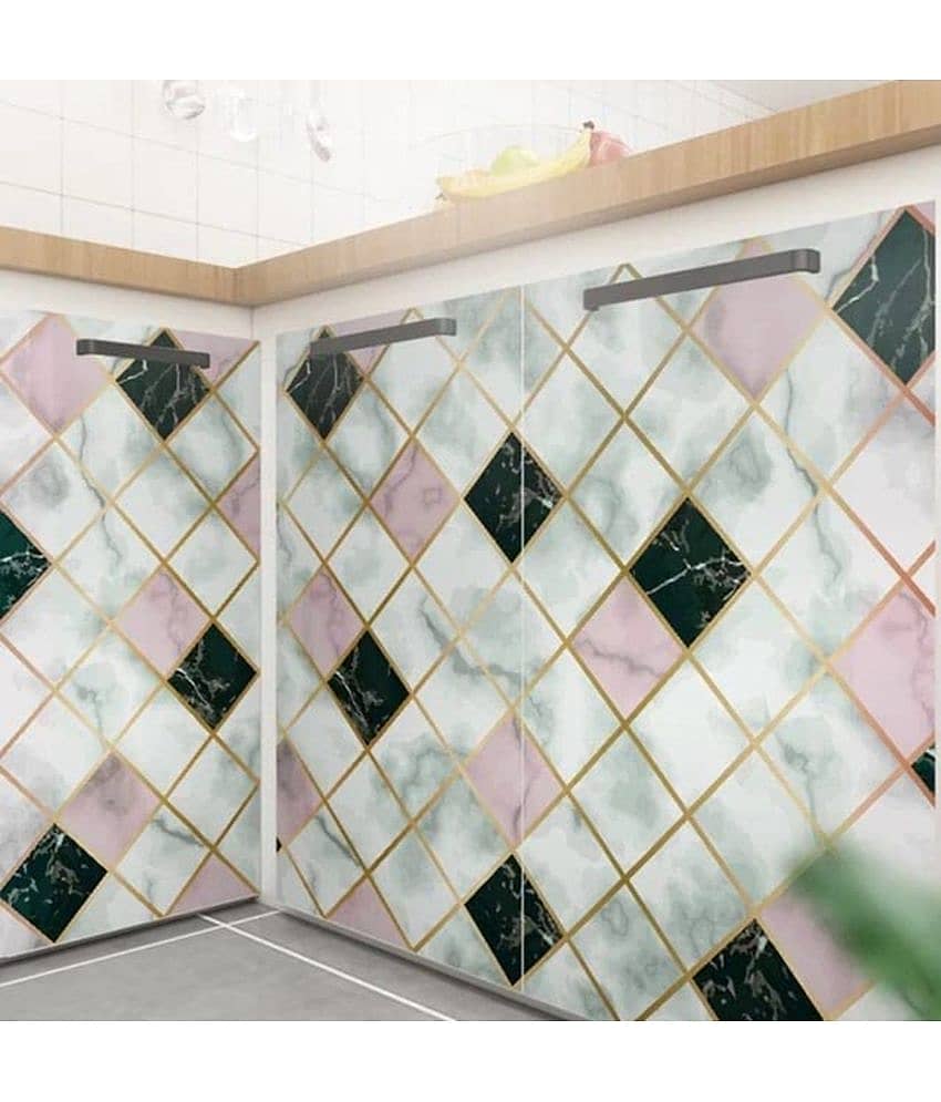 sekhmet Abstract Wallpaper ( 60 x 200 ) cm ( Pack of 1 )