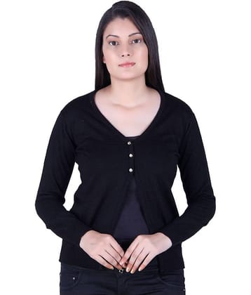 Ogarti Woollen Shrugs - Black